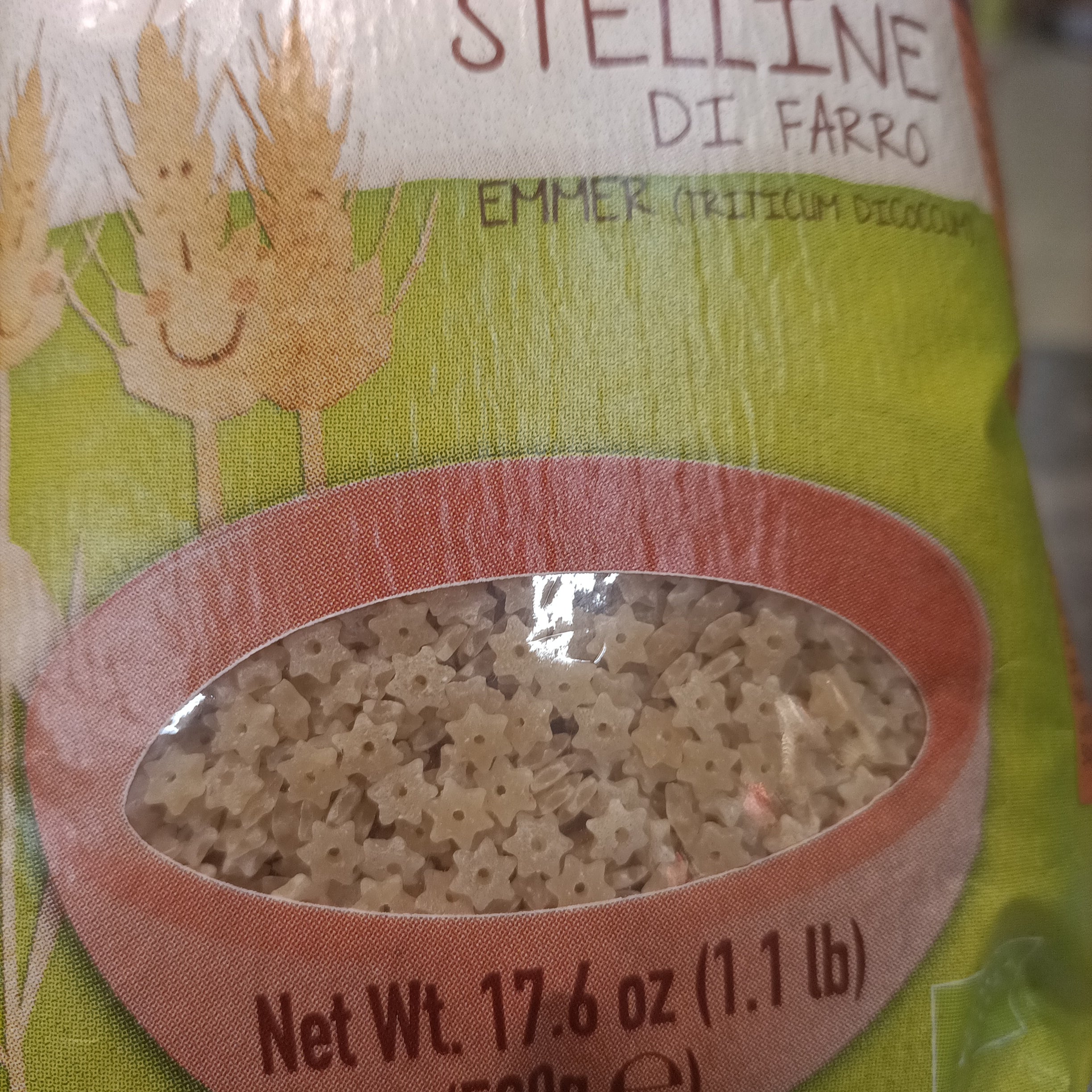 Stelline di farro bio 500 gr