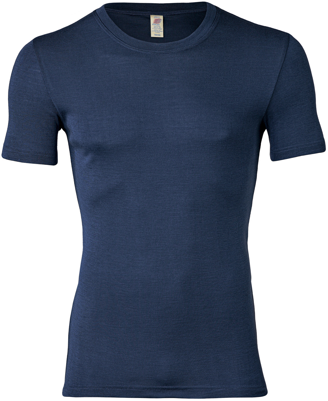 Confezione da 2 magliette a maniche corte a coste - Blu navy - Uomo Confezione da 2 magliette a maniche corte a coste - Blu navy - Uomo