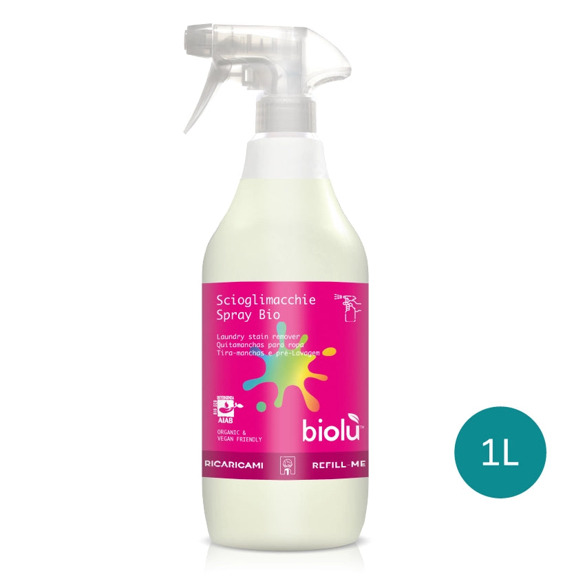 Detersivo SCIOGLIMACCHIE SPRAY BIO Biolù - 1 lt