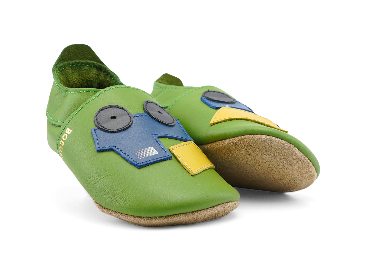 Babucce BOBUX Soft Sole Camion verde varie taglie