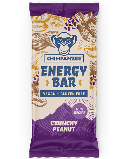 Barretta Energetica Crunchy Peanut 55 gr - Chimpanzee