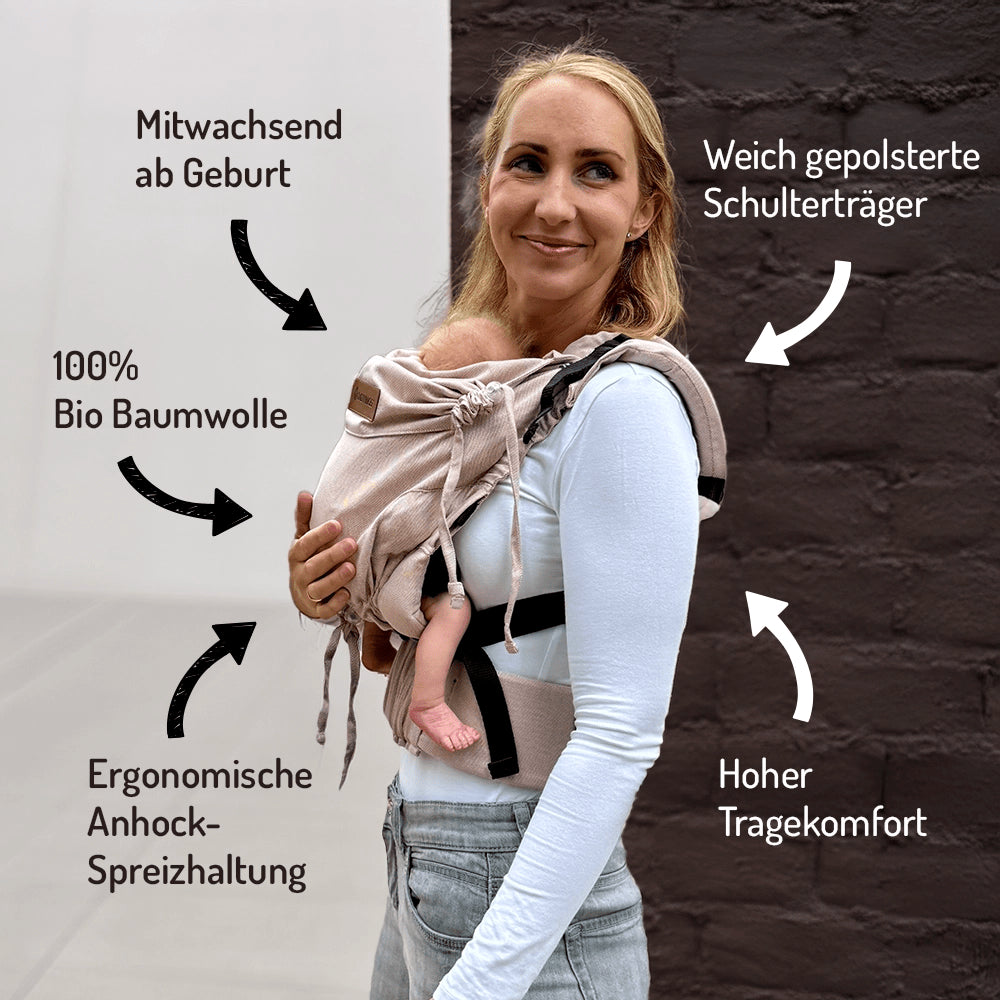Marsupio portabebè Didymos DidySnap Graphic