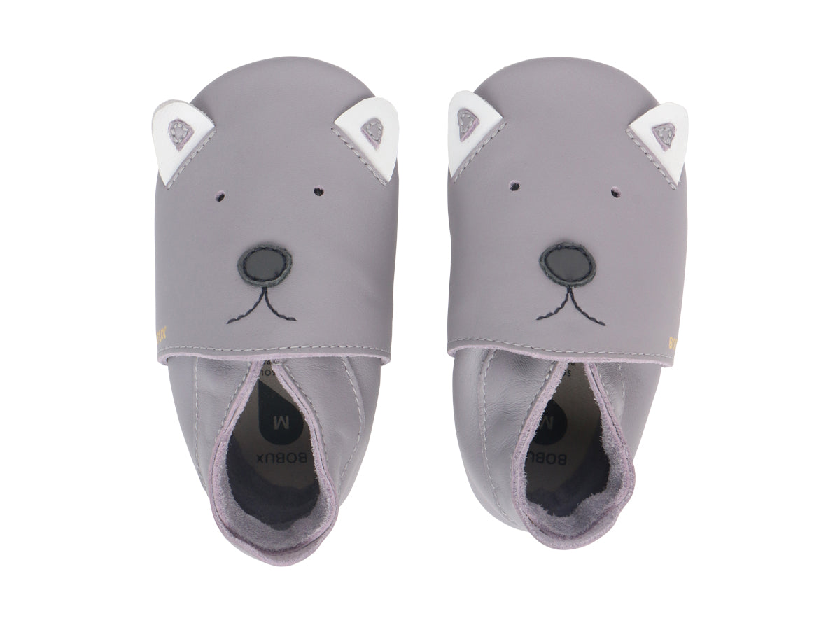 Babucce BOBUX Soft Sole Hootie Grey varie taglie