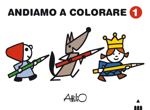 Libro - Andiamo a colorare - Attilio Cassinelli