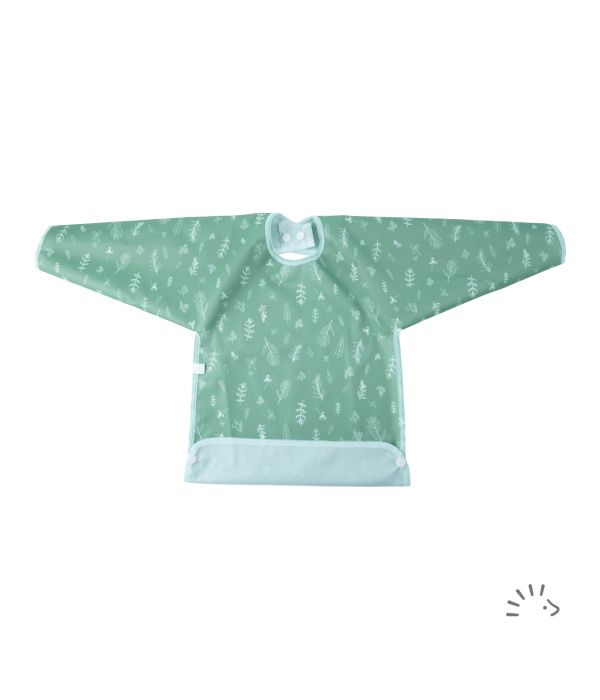 Bavaglino impermeabile con maniche 30 cm