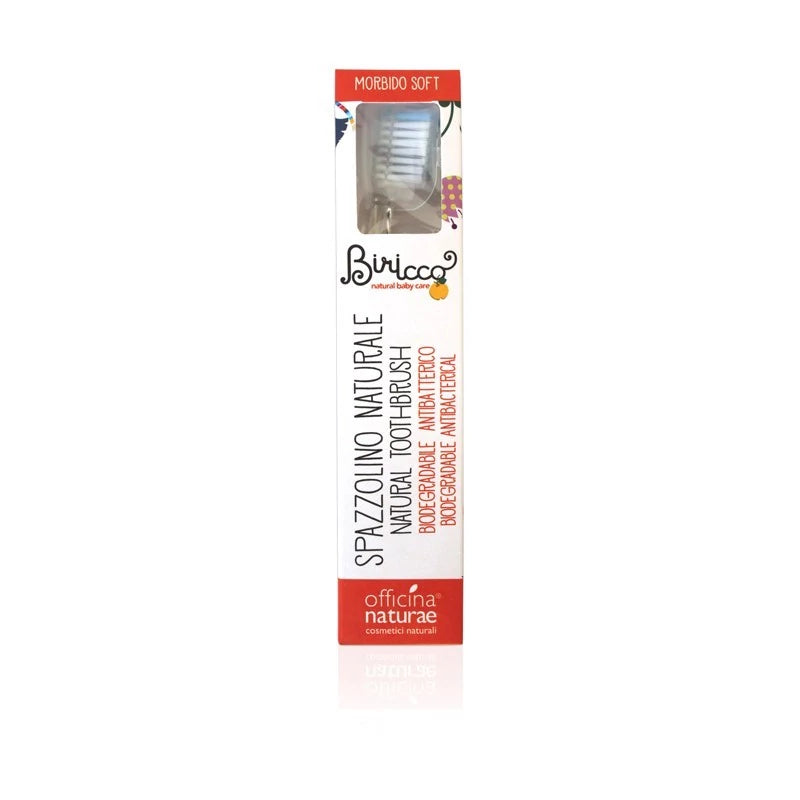 Spazzolino Naturale Biodegradabile Biricco - Officina Naturae