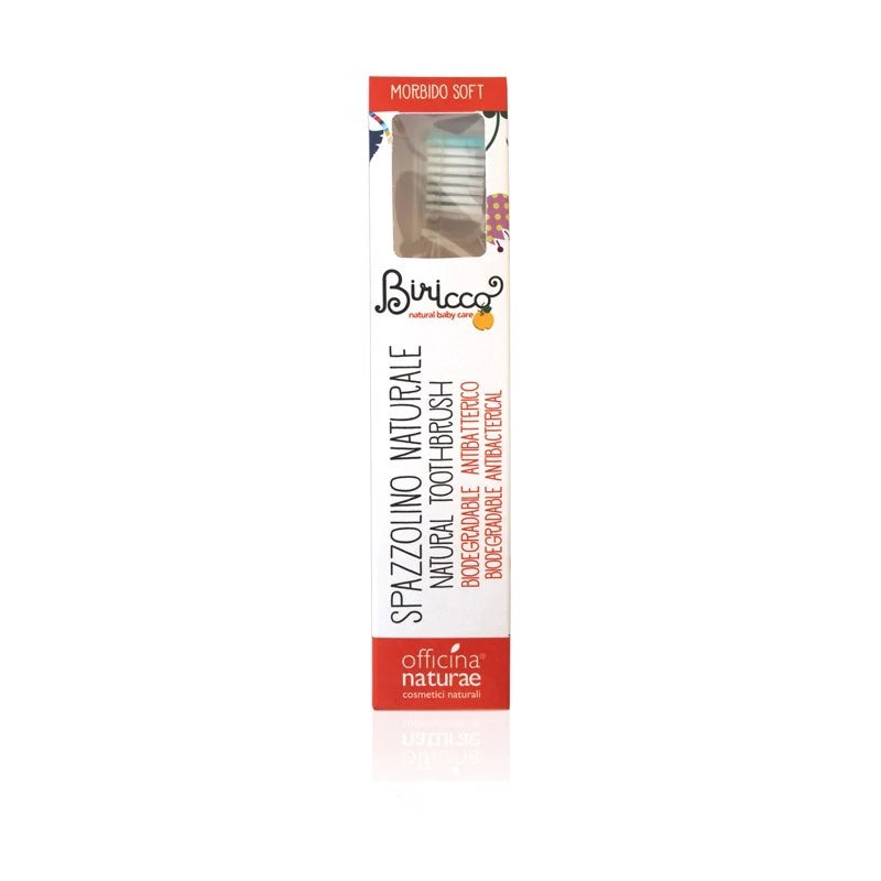 Spazzolino Naturale Biodegradabile Biricco - Officina Naturae