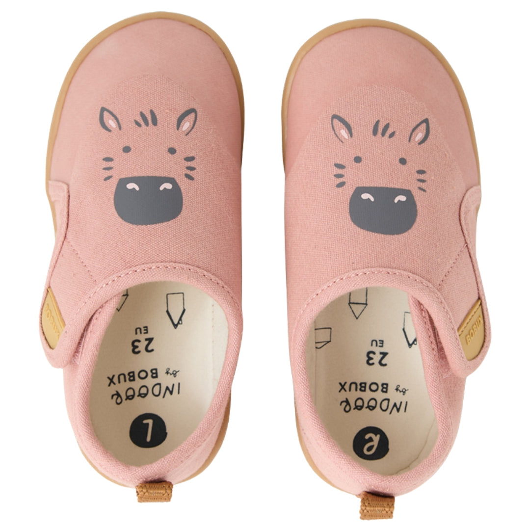 Scarpe da interno Bobux I Walk Nook Zeb Rose Clay n.22-26