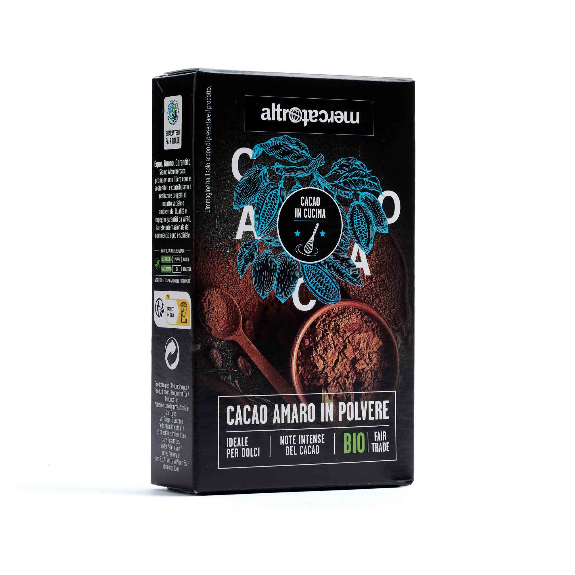 Cacao amaro in polvere - bio - 75g