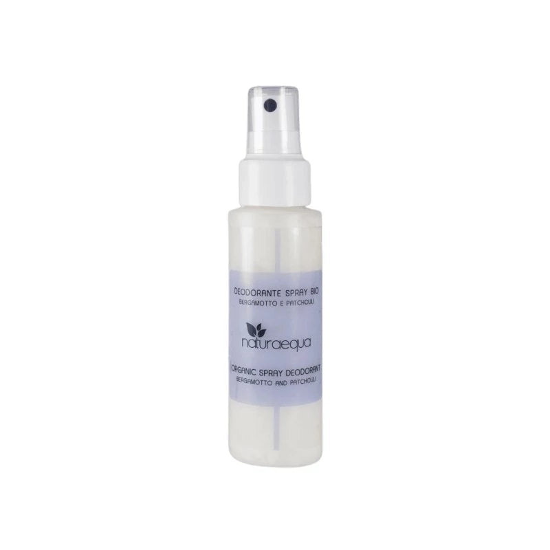 Deodorante spray bio bergamotto e patchouli 80 ml - Naturaequa