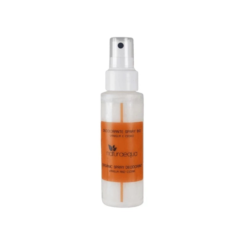 DEODORANTE SPRAY BIO VANIGLIA E CEDRO 80ml - Naturaequa