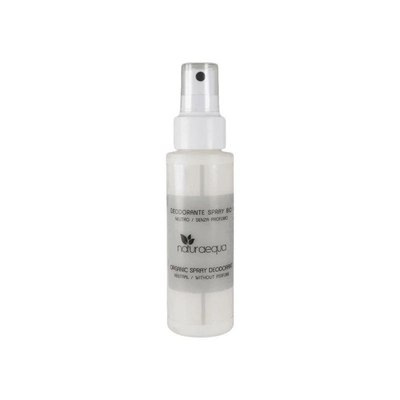 Deodorante spray bio neutro senza profumo 80 ml - Naturaequa