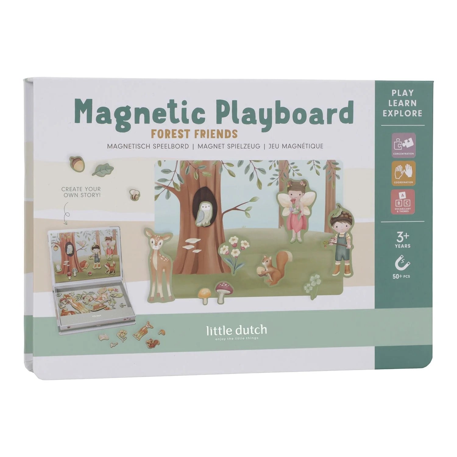 Gioco Magnetico Amici della Foresta - Little Dutch