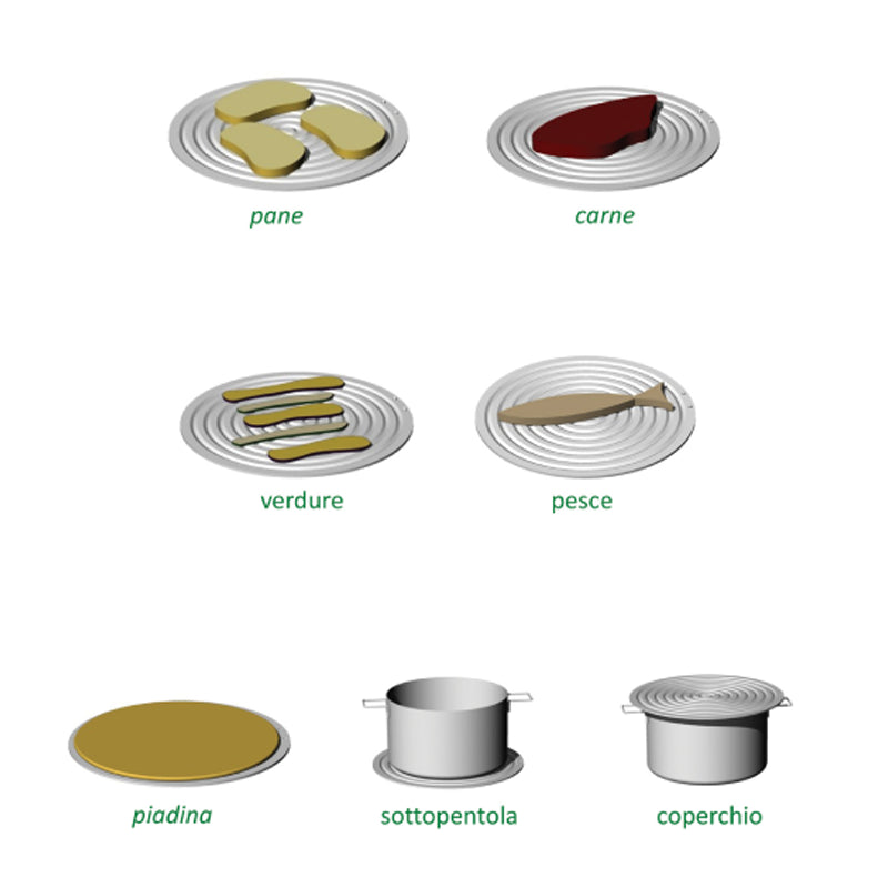 Griglia SilverGrill Ø30 cm