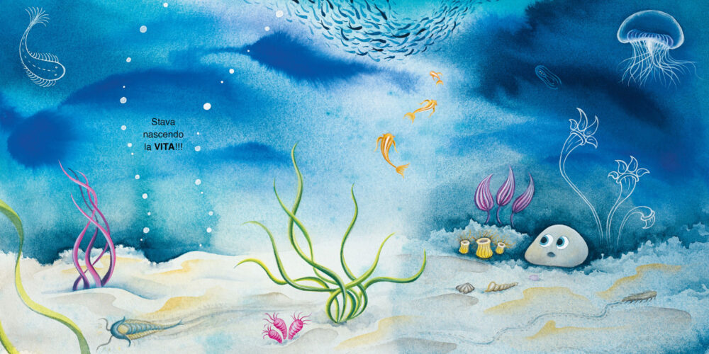 Libro - Ci vuole tempo. La storia dell’evoluzione raccontata da un sasso - Claudia Mendini