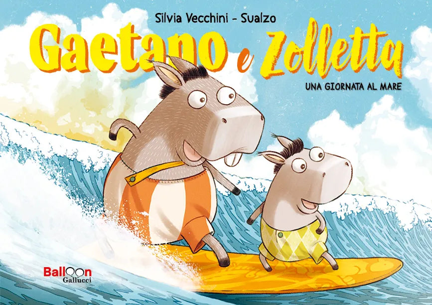 Libro - Gaetano e Zolletta. Una giornata al mare - Silvia Vecchini