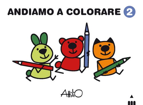 Libro - Andiamo a colorare - Attilio Cassinelli