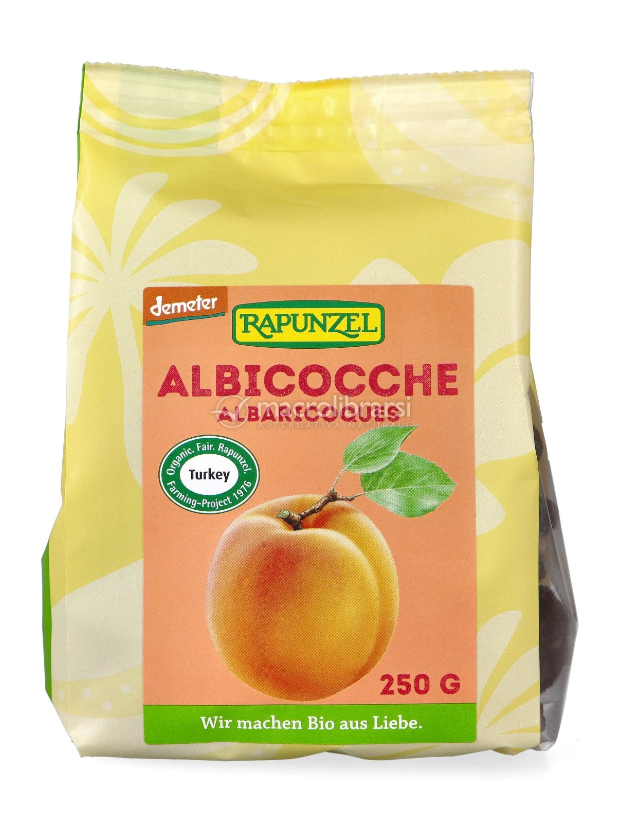 Albicocche secche denocciolate 250gr