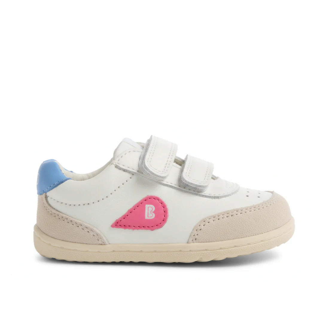 Scarpe BOBUX I Walk Champ BQ Chalk - White - Pink - Lemonade