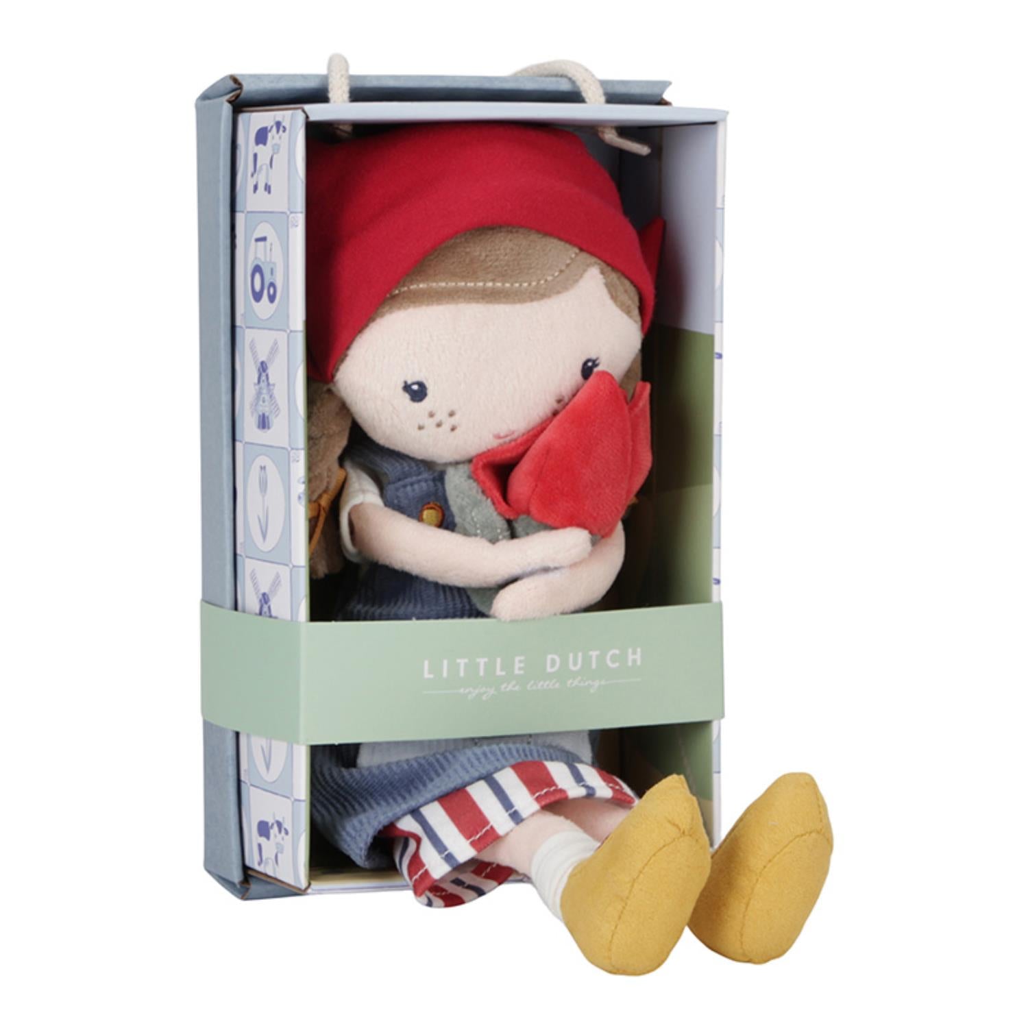 Bambola morbida Rosa tulipano  35 cm