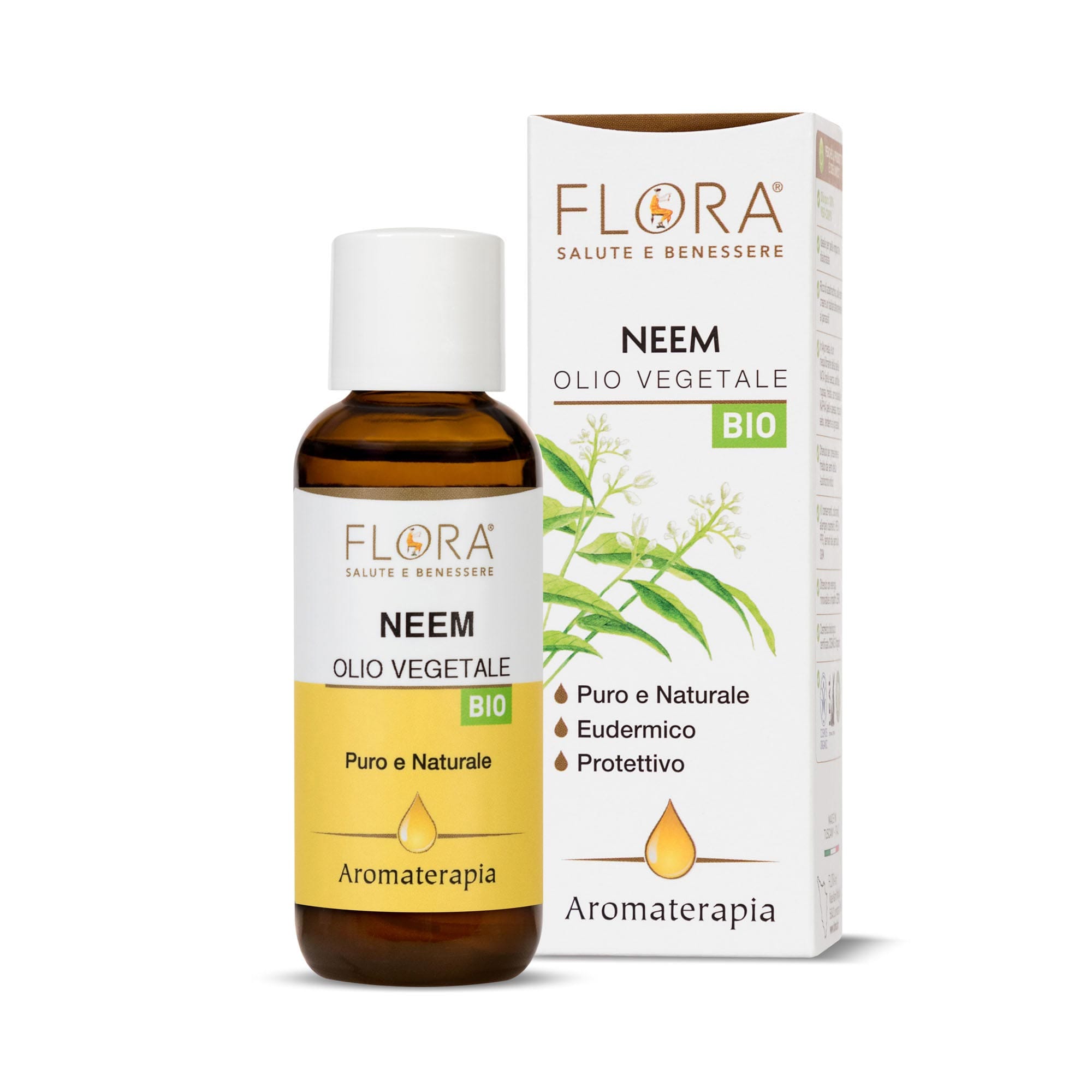 Olio di Neem Bio 50 ml - Flora
