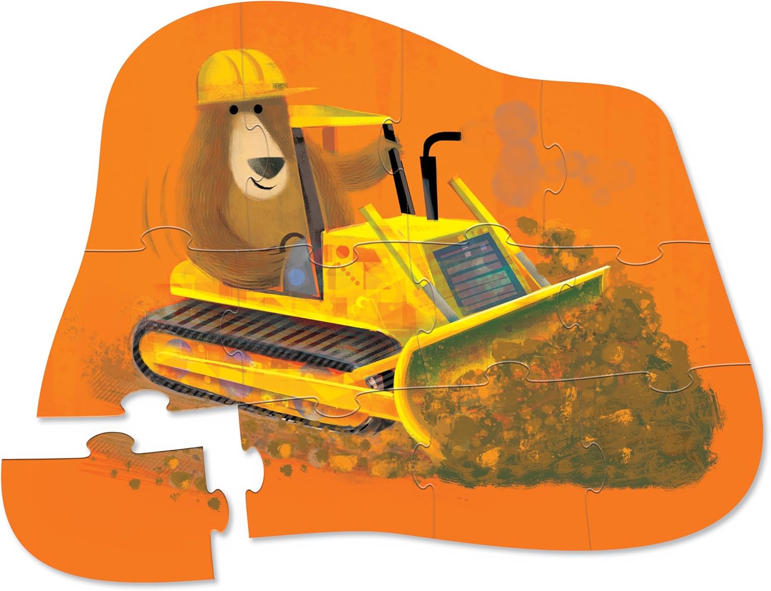 12 pc Mini Puzzle Mr. Bear