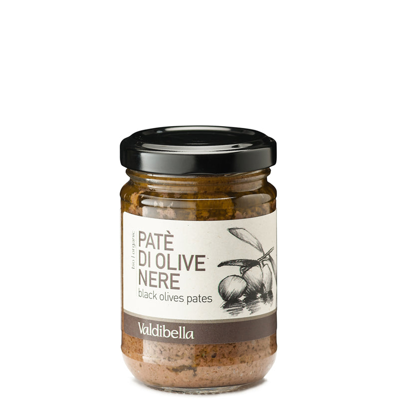 Paté di olive nere 140 gr -  Valdibella