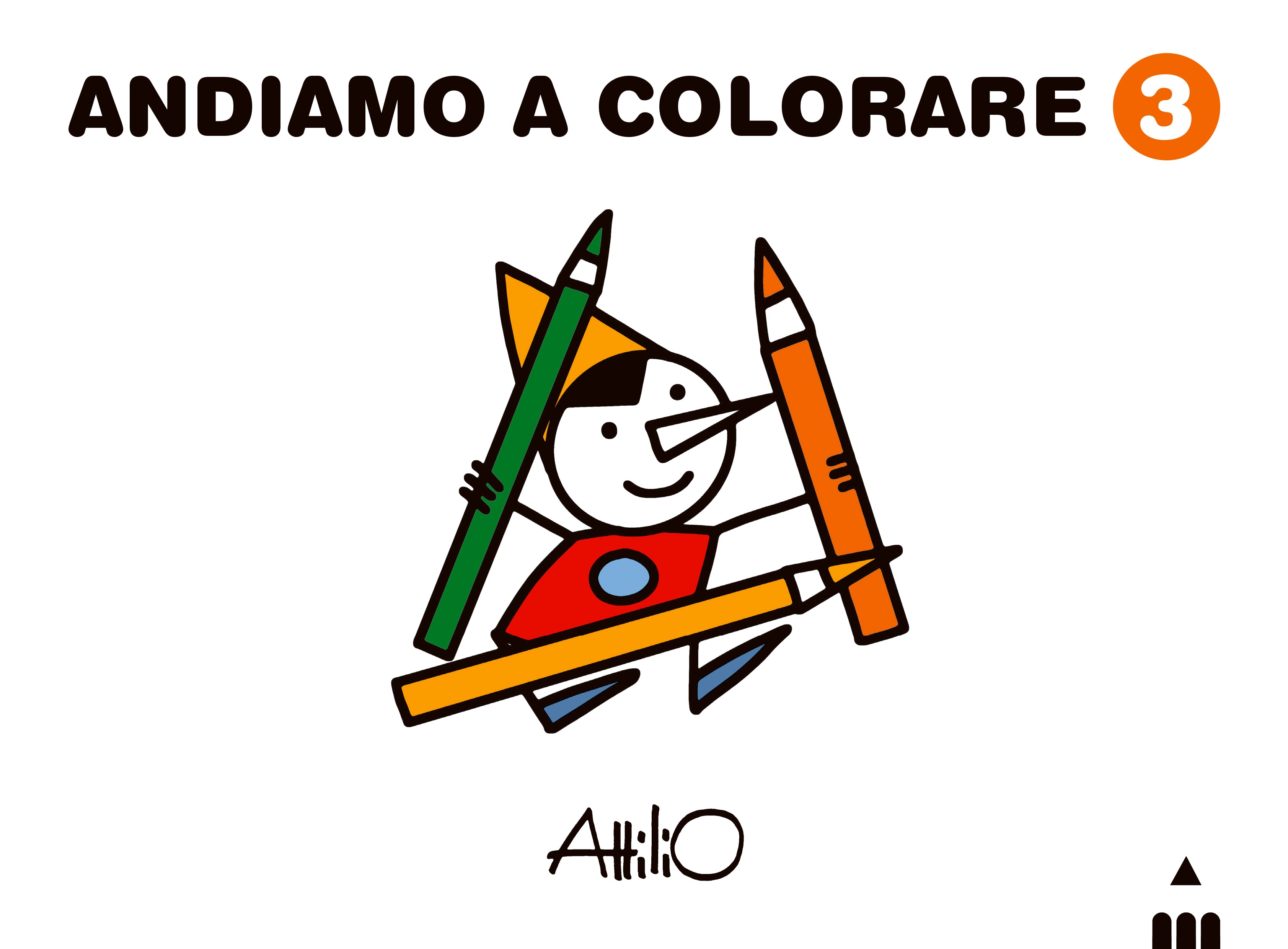 Libro - Andiamo a colorare - Attilio Cassinelli