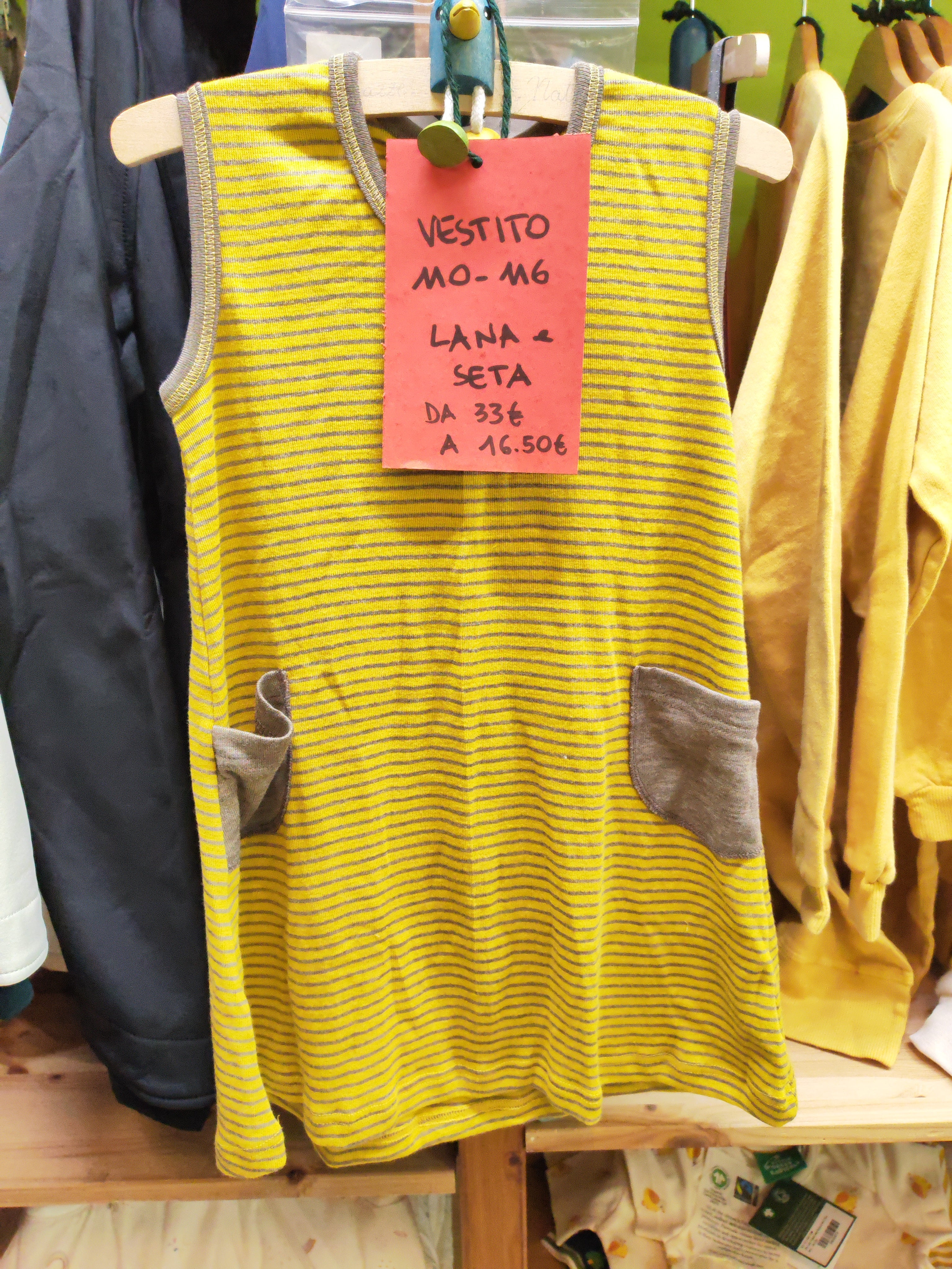 Vestitino in lana e seta 110/116 (4/5 anni)