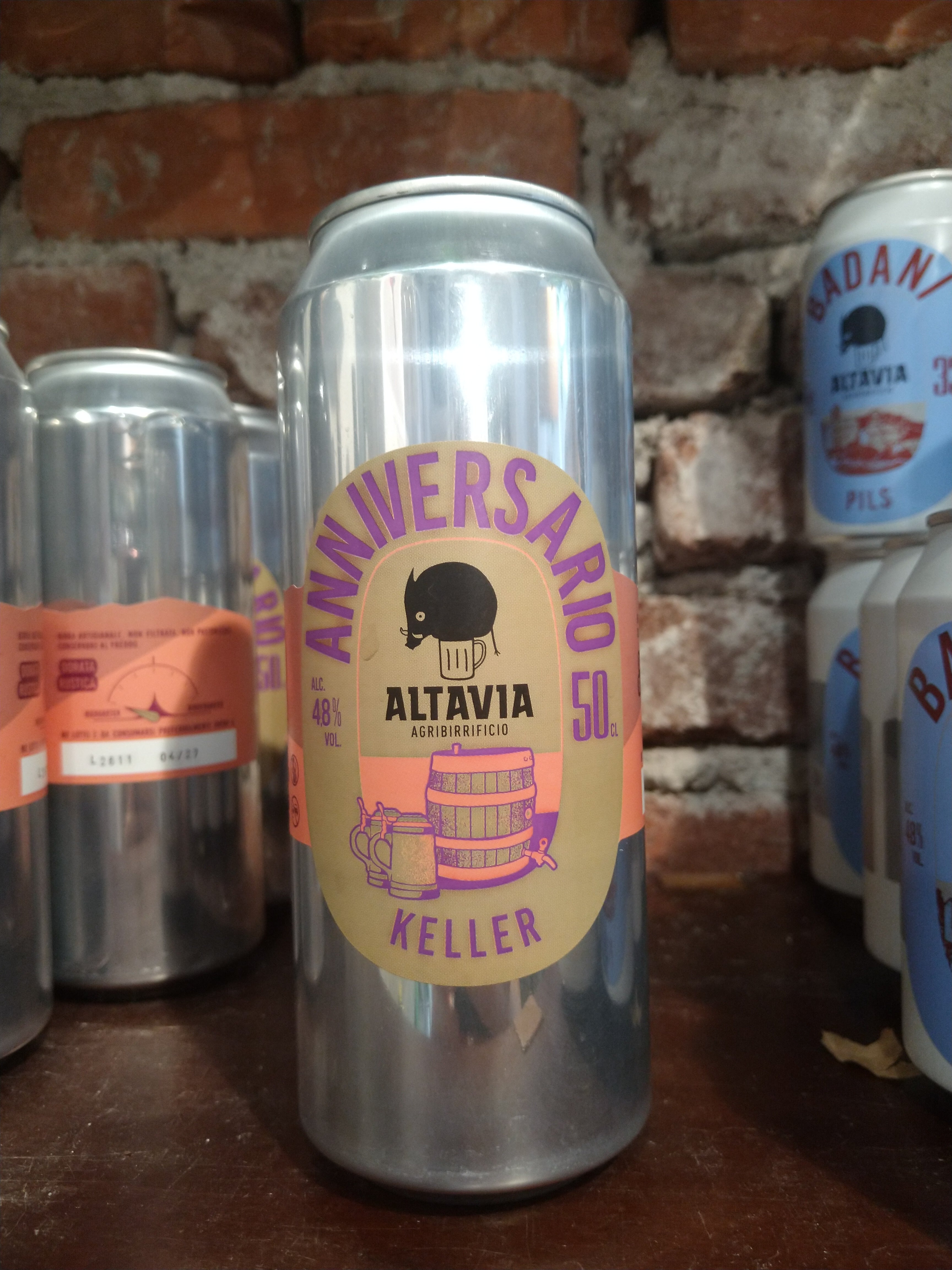 Anniversario - Keller 4,8% Lattina 50 cl - Altavia