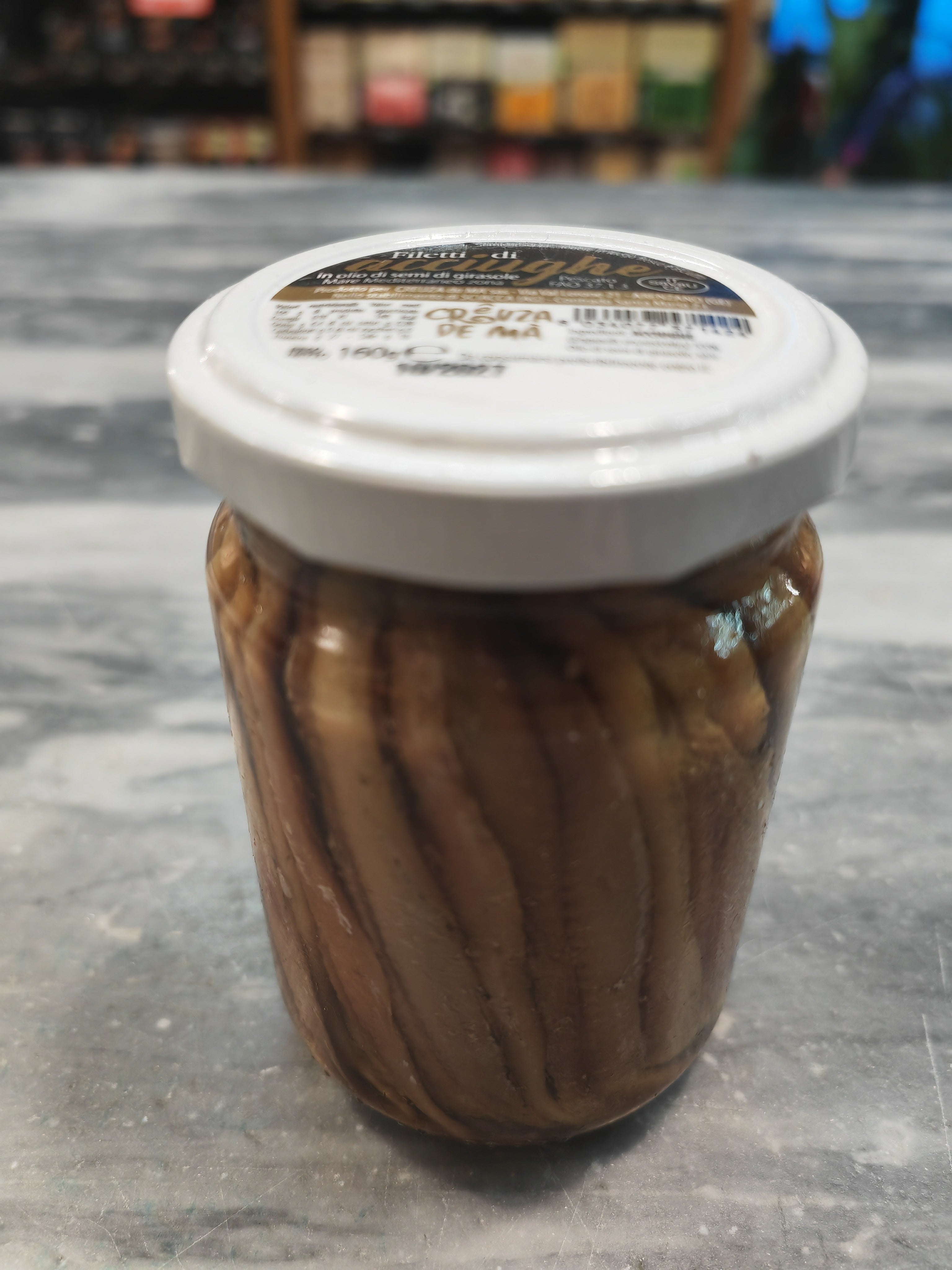 Acciughe sott'olio "Creuza de ma" - 160 gr