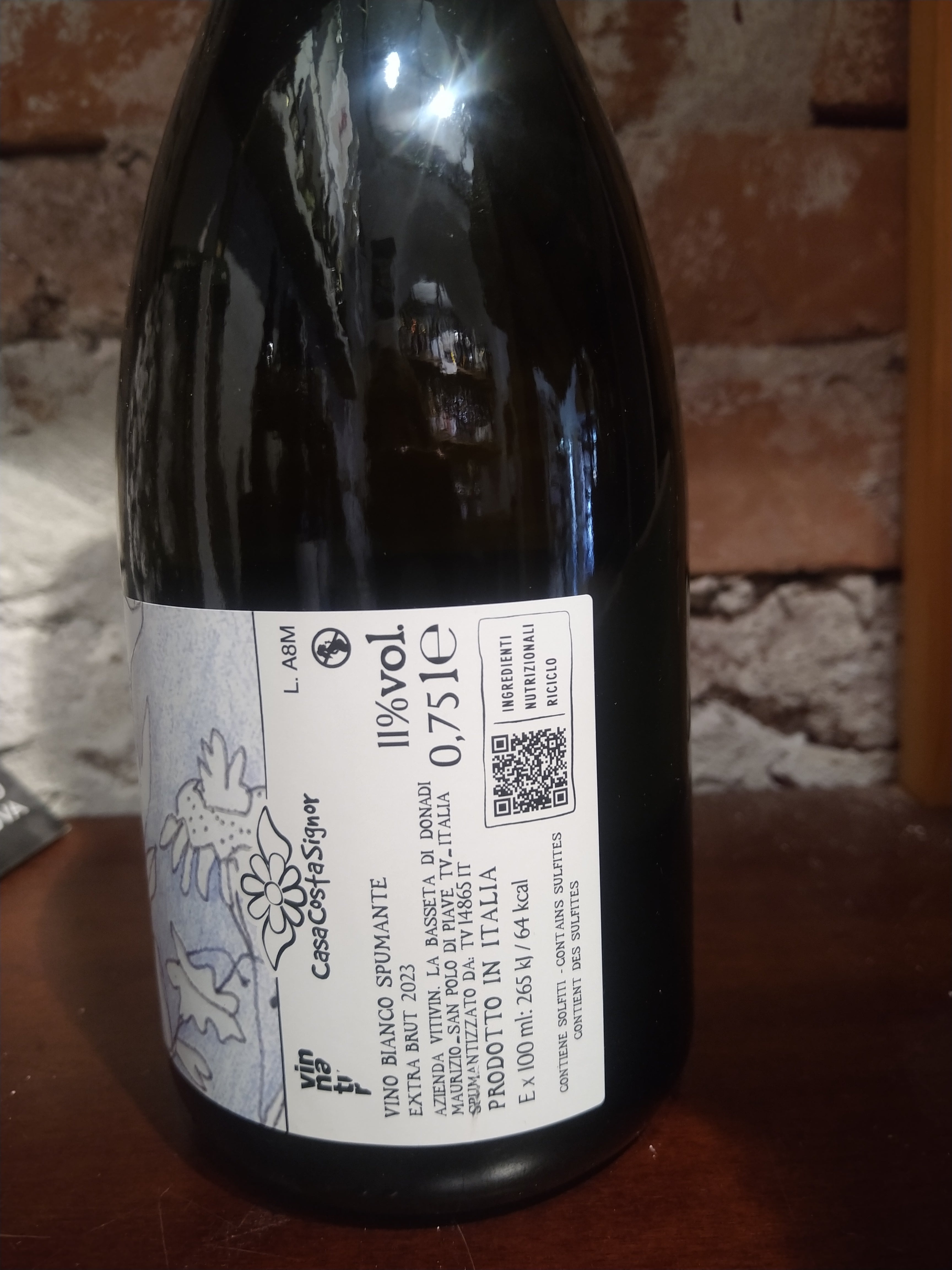 Bocciato 2023 Vino Bianco Spumante Extra Brut