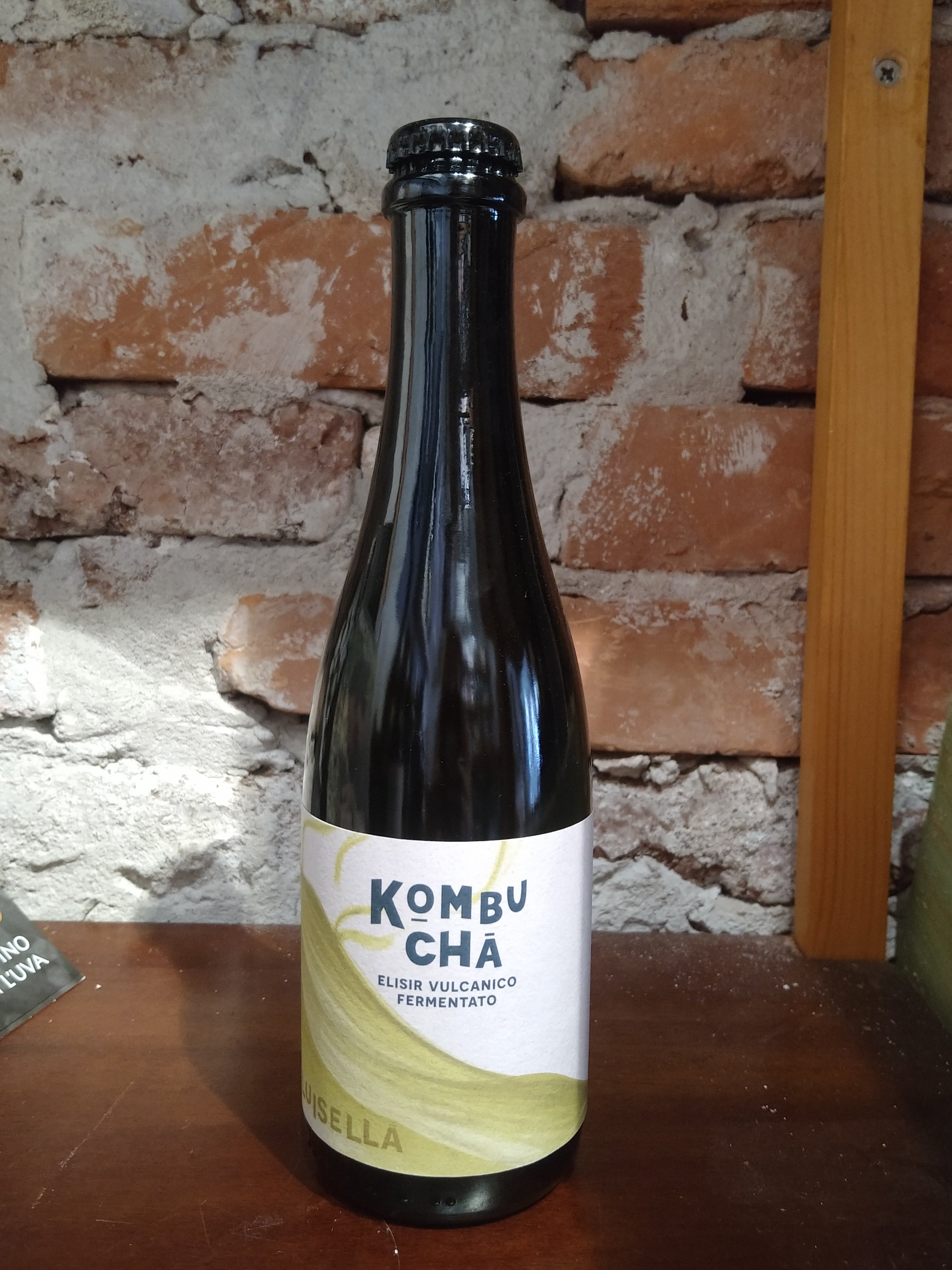 Kombucha Luisella Elisir Vulcanico Fermentato  37.5 cl - Selvatica Lab