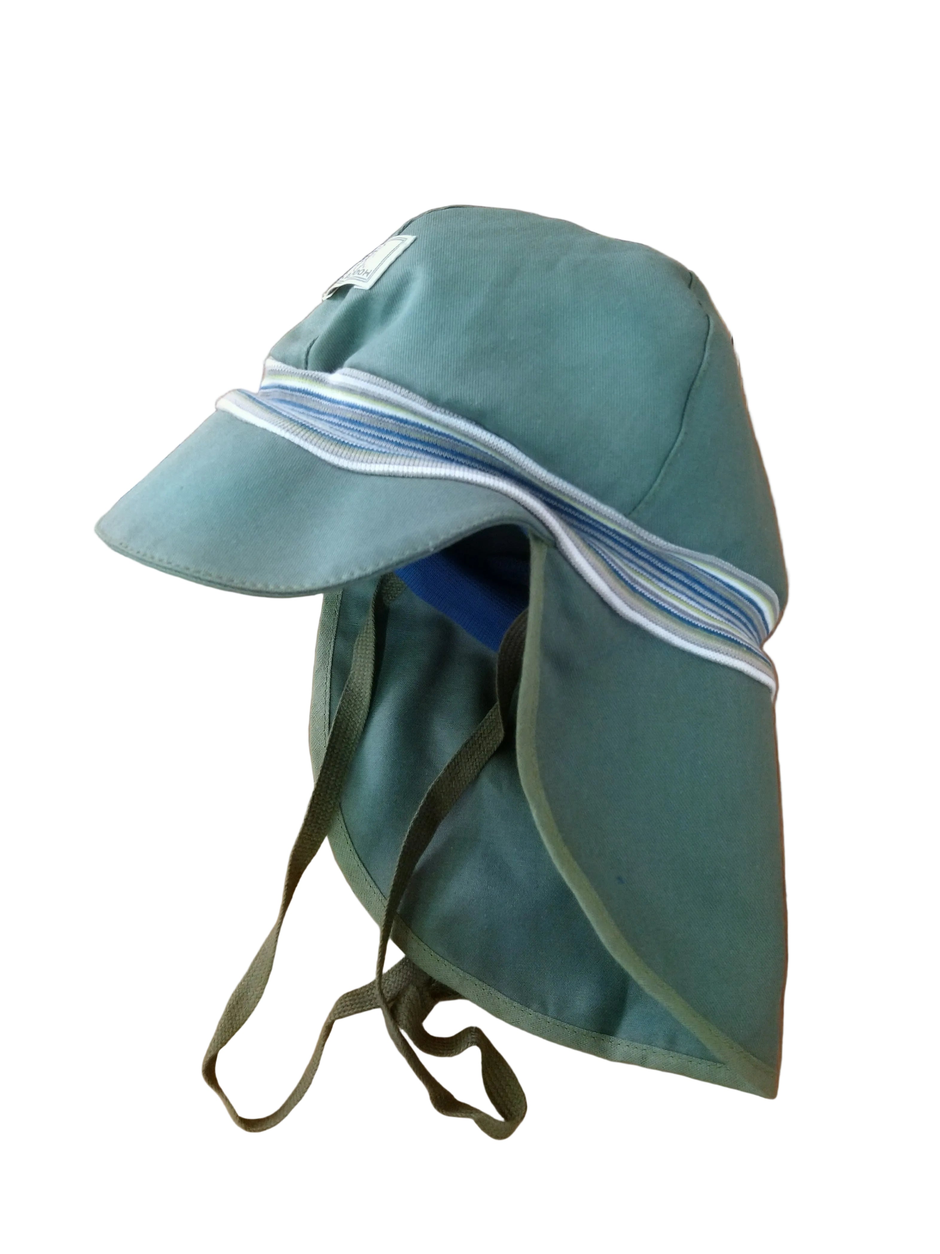 Cappellino per il sole "Tim" verde oliva protezione UV60 - Pickapooh