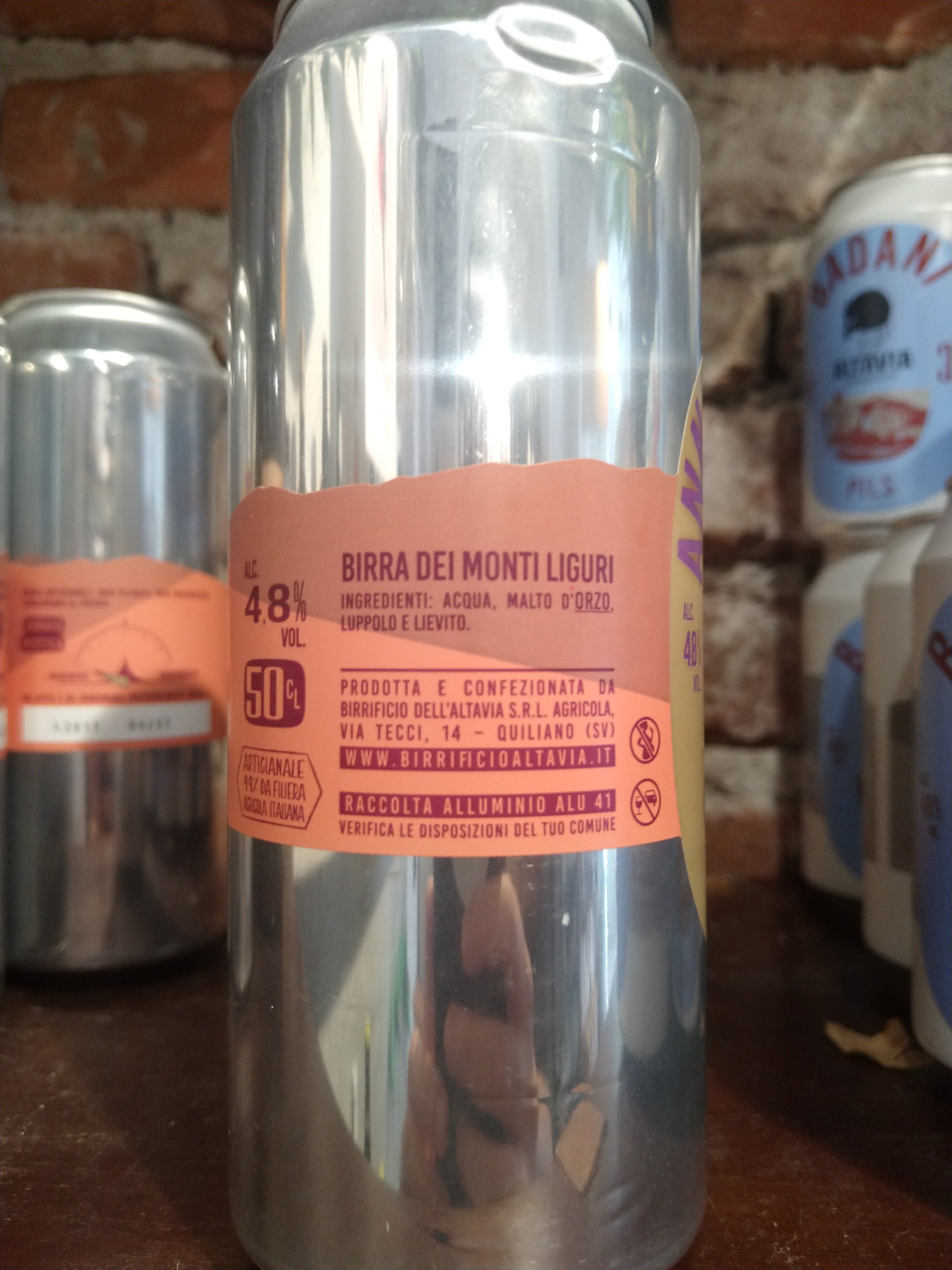 Anniversario - Keller 4,8% Lattina 50 cl - Altavia