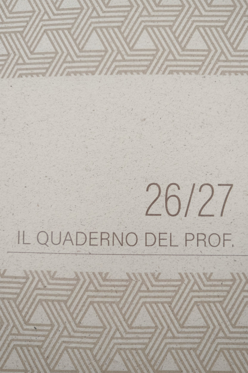 Il quaderno del Prof. (registro e agenda) ecologico e solidale