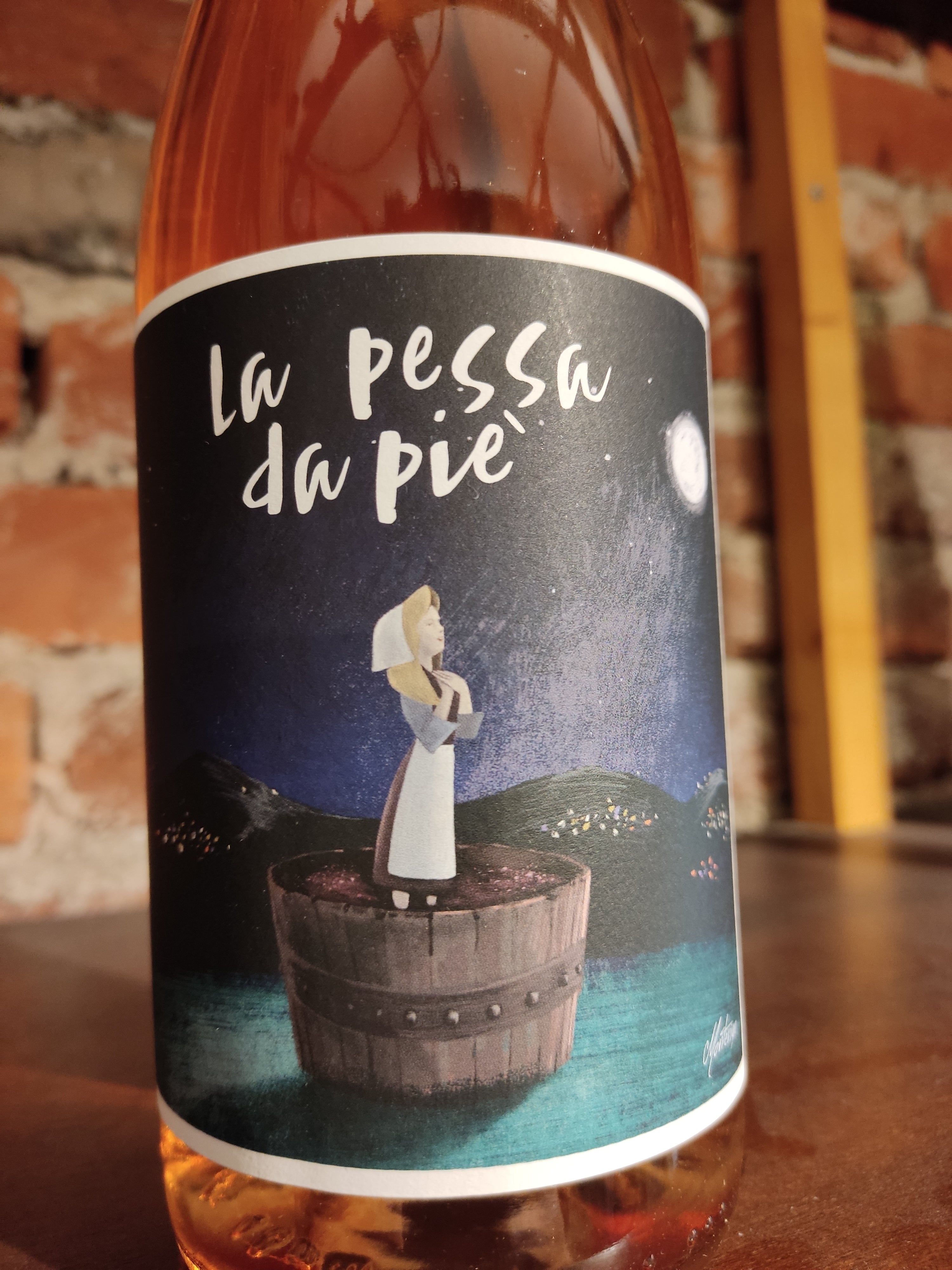Vino Rosato La presa da piè - Montenigo