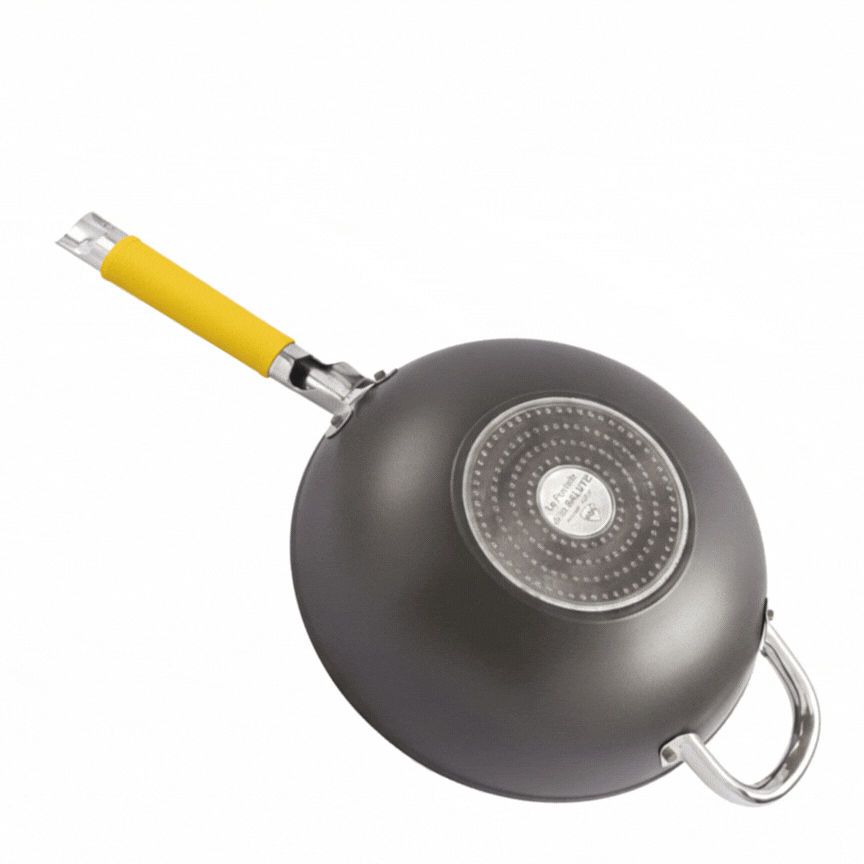 Wok ad induzione Ø28 e Ø32 cm a un manico