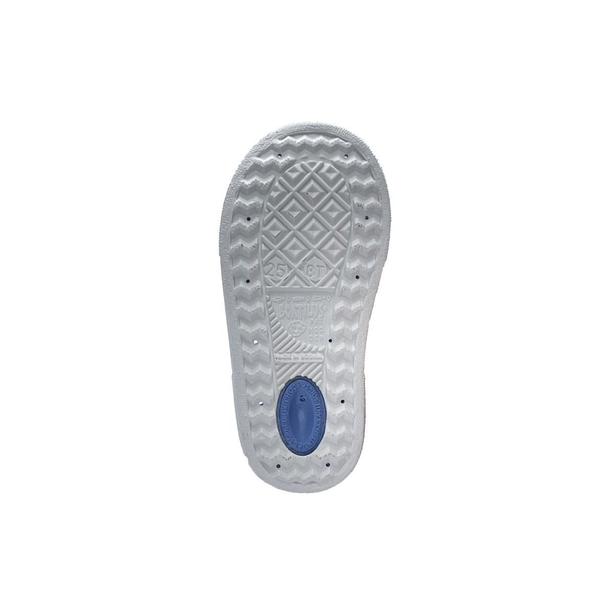 Boatilus Sandali in gomma (PVC riciclato) per Bambini - Bioty Jeans/ White – Estivi, Leggeri, Sostenibili