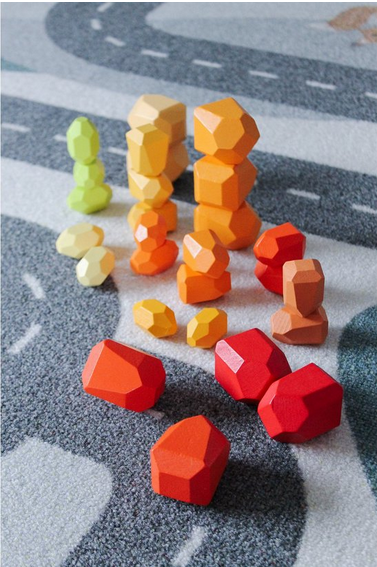 Sassi Gentili - Colors of the sun - Gioco educativo in legno
