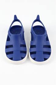 Boatilus Sandali in gomma (PVC riciclato) per Bambini - Bioty Cobalt/ White – Estivi, Leggeri, Sostenibili (Copia)