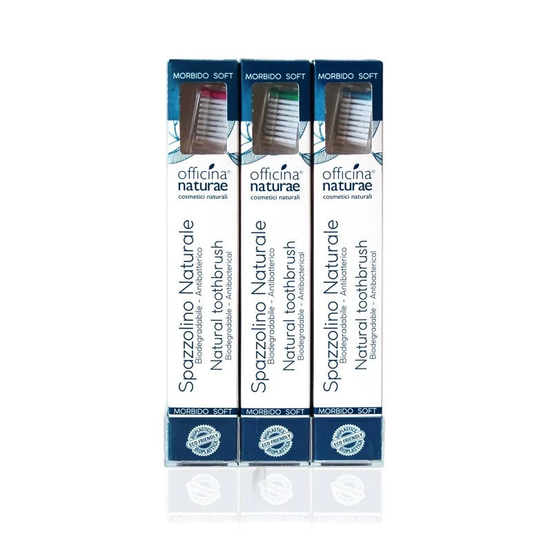 Spazzolino Naturale Biodegradabile Antibatterico - Officina Naturae