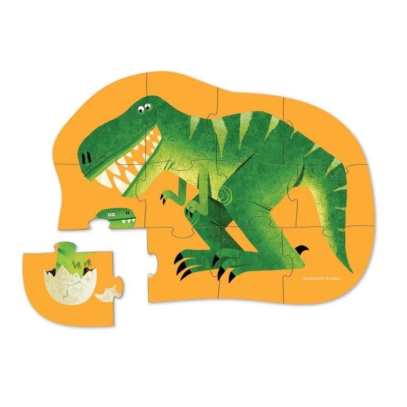 12 pc Mini Puzzle Tirannosauro