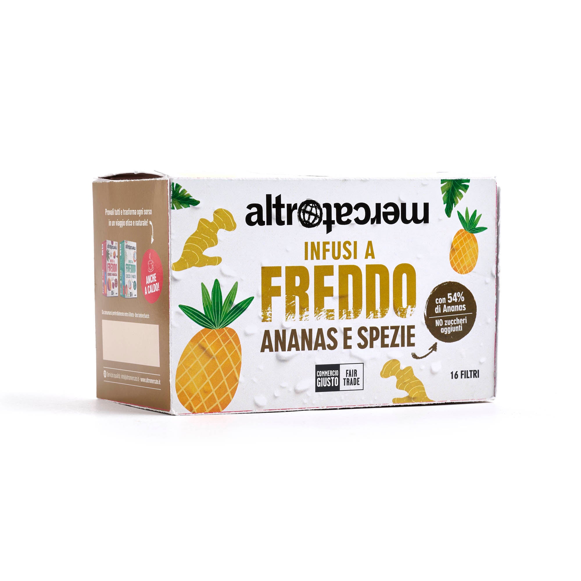 Infuso a freddo con Ananas e Spezie 16 filtri - 40 g