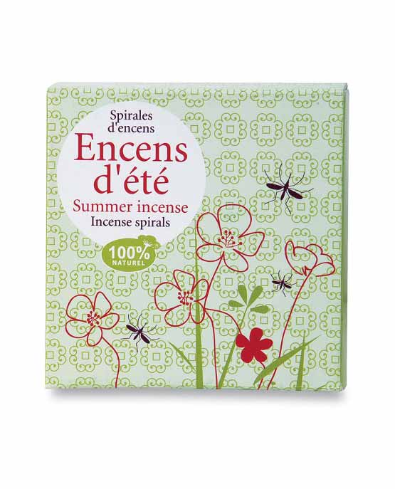 Spirali d'incenso antizanzare 100% naturale